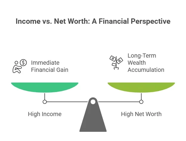 net worth vs income